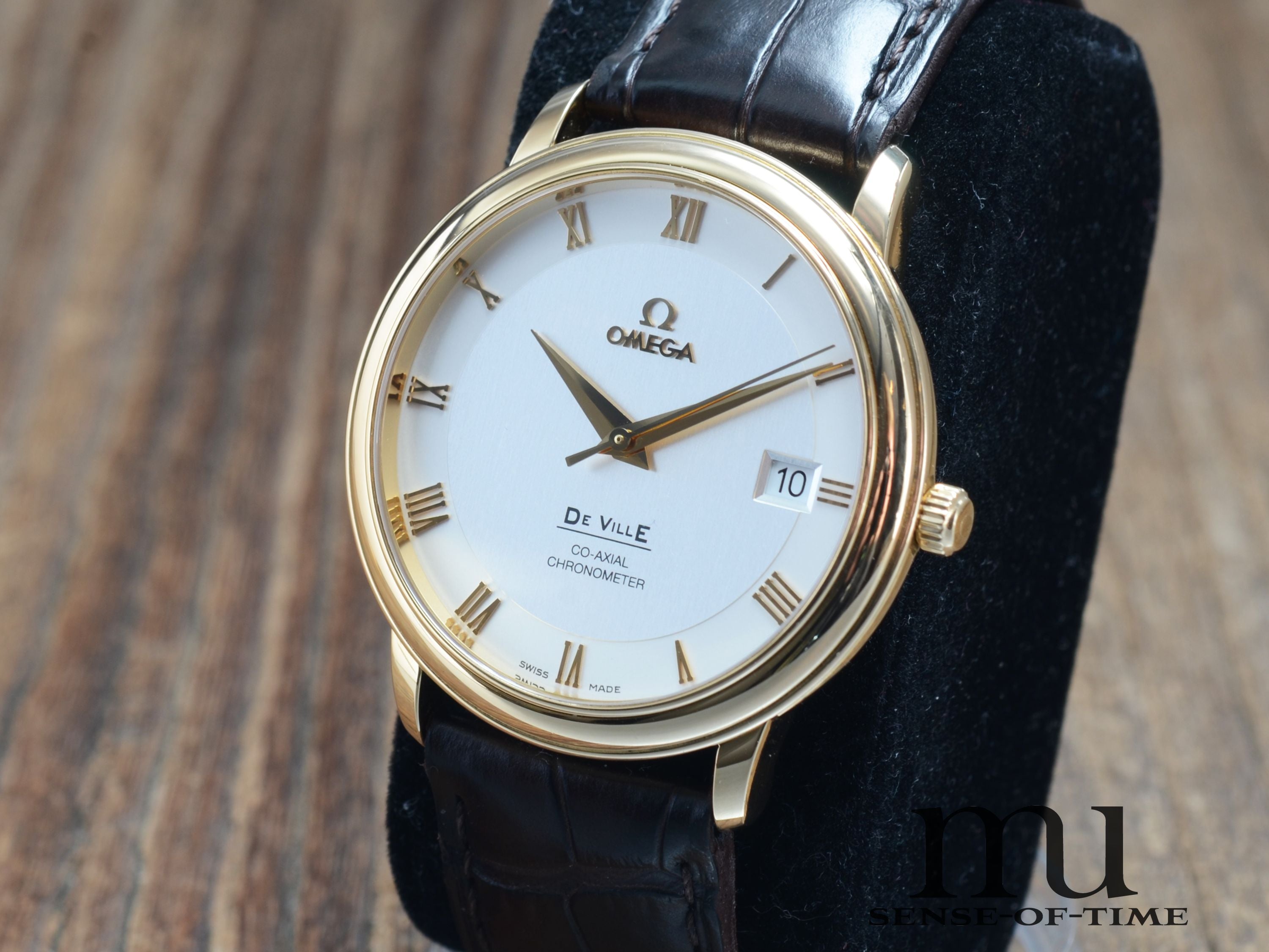 Omega deVille 18kt Gold Co-Axial Chronometer